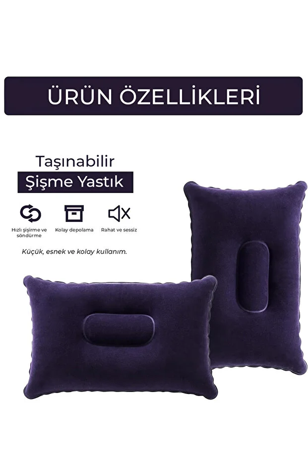 Fischer Şişme Yastık Lacivert